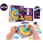 OKTO SENSORY ART 3D Výtvarná modelovací sada DIY s dřevěným rámem Zajíček – Hledejceny.cz