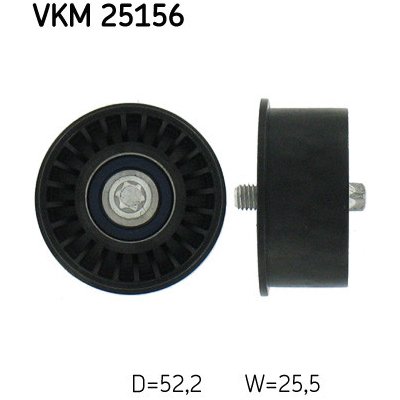 SKF Vratná/vodicí kladka, ozubený řemen VKM25156 – Zboží Mobilmania