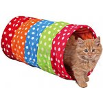 Trixie Hračka tunel na hraní barevný 25 x 50 cm – Zboží Dáma