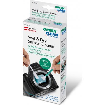 GREEN CLEAN Sensor cleaner SC-6070 na APS formát (3ks) – Zboží Živě