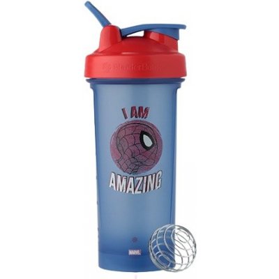 BlenderBottle Blender Bottle Classic Loop PRO Šejkr Marvel 820 ml - Captain America – Zbozi.Blesk.cz