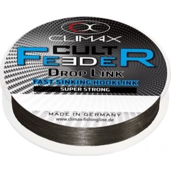 Climax Cult Potápivá Šnůra Cult Feeder Droplink Šedá 10m 0,24mm 11,8kg