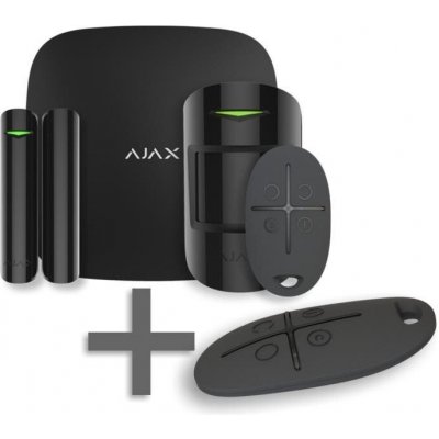 Ajax set StarterKit a SpaceControl black AJAXSET9_BL – Zbozi.Blesk.cz