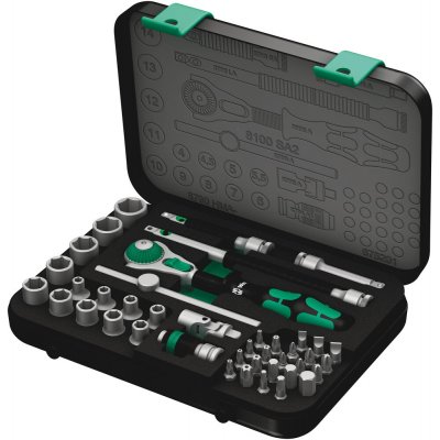 Wera Sada ráčny 1/4" Zyklop Speed, 42 dílná 05003533001 – Hledejceny.cz