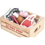 Le Toy Van maso a masné výrobky v dřevěné bedničce – Zboží Mobilmania