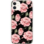 Babaco Ochranný kryt pro iPhone 13 Pro - Babaco, Flowers 013 Black – Zboží Mobilmania
