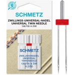 Dvojjehla Schmetz universal 130/705 H, rozpich 4 mm/80 – Zboží Dáma