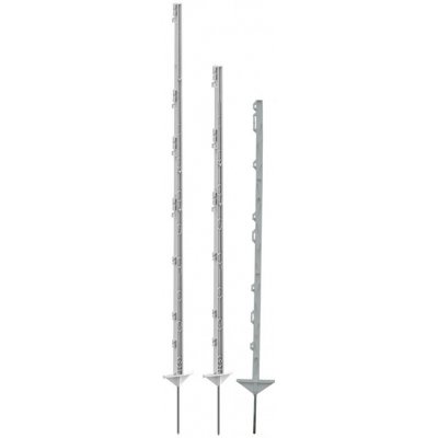 BRAVSON GROUP Plastový sloupek pro elektrický ohradník KERBL 44491 BASIC 105 cm dvojitý nášlap bílý – Sleviste.cz