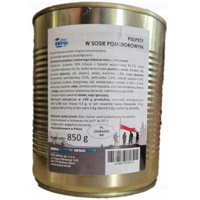 Arpol masové kuličky v rajčatové omačce 850 g – Zboží Dáma