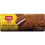 Schär Mini Sorrisi kakaové sušenky bez lepku s mléčnou náplní 100 g – Zboží Dáma