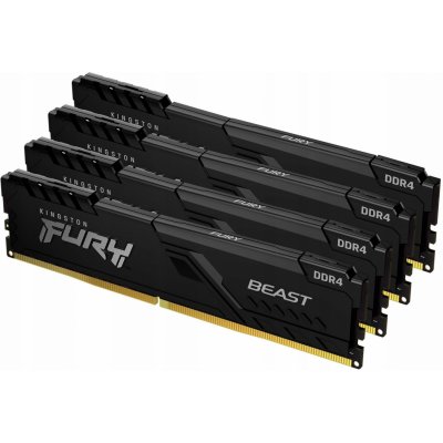 Kingston FURY Beast DDR4 128GB 3200MHz CL16 (4x32GB) KF432C16BBK4-128 – Zbozi.Blesk.cz