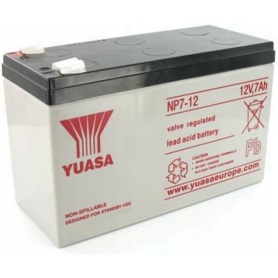 YUASA 12V 7Ah – Sleviste.cz