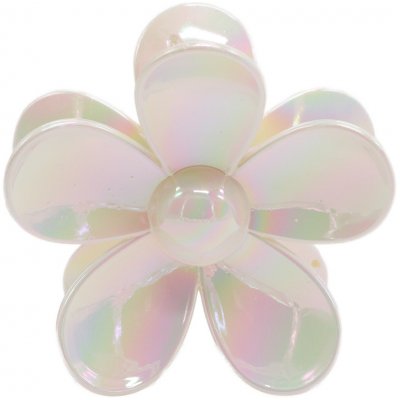 Skřipec na vlasy s perletí Barva: růžová – Zboží Dáma