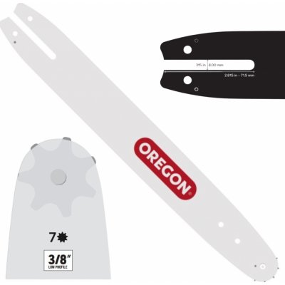 Oregon Vodící lišta 35cm 140SDEA074 – Hledejceny.cz