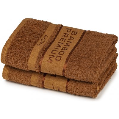 4Home Ručník Bamboo Premium hnědá 30 x 50 cm sada 2 ks – Hledejceny.cz