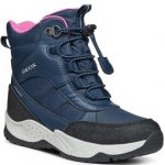 Geox sněhule J Sentiero Girl B Ab J36FVB 054FU C4268 Navy Fuchsia – Zboží Dáma