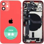 Kryt Apple iPhone 12 Mini zadní červený – Zboží Mobilmania