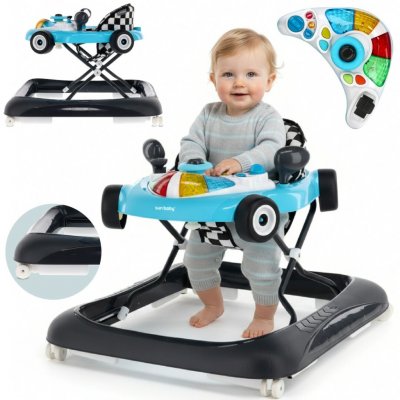 Sun Baby Chodítko vícebarevné s nastavitelnou výškou a zvukem – Sleviste.cz