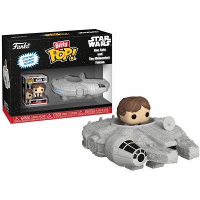 Funko Bitty Pop! Star Wars Han Solo and The Millennium Falcon