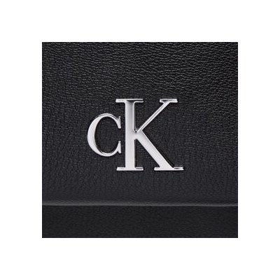Calvin Klein kabelka Jeans Minimal Monogram Top Handle22 K60K611868 Black BDS – Zboží Mobilmania