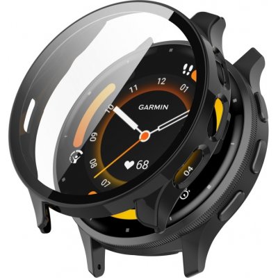 VSECHNONAMOBIL PC FULL COVER Plastový kryt se sklem pro Garmin Venu 3S černý 64440 – Zboží Živě