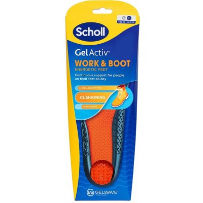 SCHOLL GelActiv work & boot gelové vložky large 1 pár – Sleviste.cz
