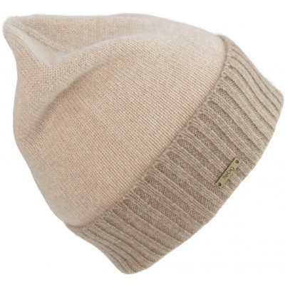 Fiebig Headwear since 1903 Kašmírová dvoubarevná béžová čepice – Hledejceny.cz