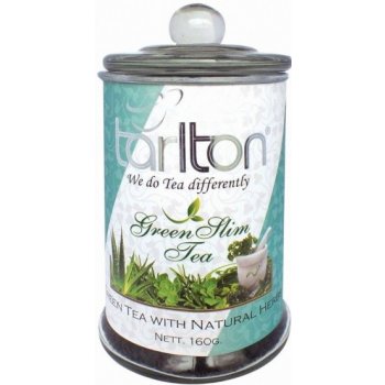 Tarlton Green Slim Tea sklo 160 g