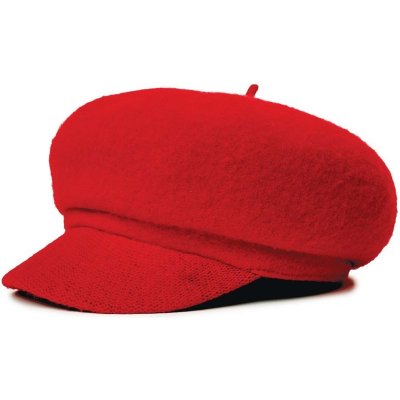 Brixton baret Audrey Brim Beret Red – Zboží Mobilmania