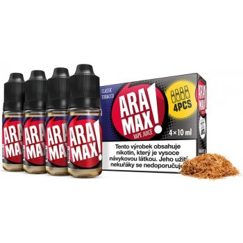 Aramax 4Pack Classic Tobacco 4 x 10 ml 12 mg