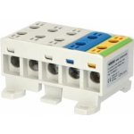 Pollmann Elektrotechnik 1006609 Svorka univerzální UK 35/3x1A+N/PE, 135A, 5pól., AL/CU, krytá, 3xŠ/M/Z, na DIN/panel – Hledejceny.cz