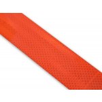 Samolepící páska reflexní-dělená 1m x 5cm červená – Zboží Živě