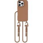 Tech-Protect Kryt se šňůrkou na iPhone 16 Pro - Tech-Protect, Magnecklace MagSafe Chocolate Brown – Hledejceny.cz