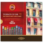 Koh-i-noor Suché pastely Toison d´or soft pastel 72 sada papír měkké pastel od 37 do 72 – Sleviste.cz