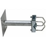 Konzola na stožár průměr 35 - 60mm, 20cm od zdi se základnou 150x150mm – Hledejceny.cz