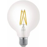 Eglo LED žárovka E27 G95 7,5W 806lm 2700K 95 x 137 mm čirá – Zboží Živě