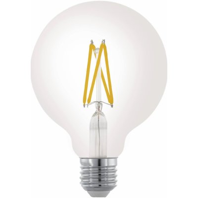 Eglo LED žárovka E27 G95 7,5W 806lm 2700K 95 x 137 mm čirá – Zboží Živě