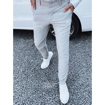 Dstreet pánské kalhoty UX0000 Šedá světle – Zbozi.Blesk.cz