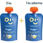 Beggs BIO Smoothie s ovocem, jogurtem a ovesnými vločkami 4 x 120 g – Zboží Dáma