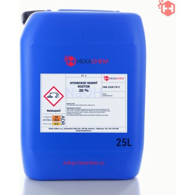 Hexachem Hydroxid sodný 20% tekutý 25 l – HobbyKompas.cz