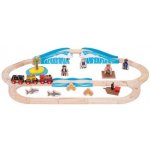 Bigjigs vláčkodráha Piráti – Sleviste.cz