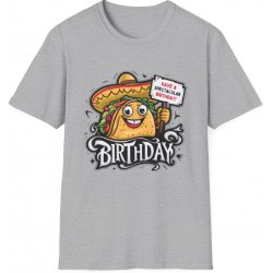 Tričko s potiskem Have a spectacular Birthday Narozeninová párty! Unisex Softstyle Sport Grey