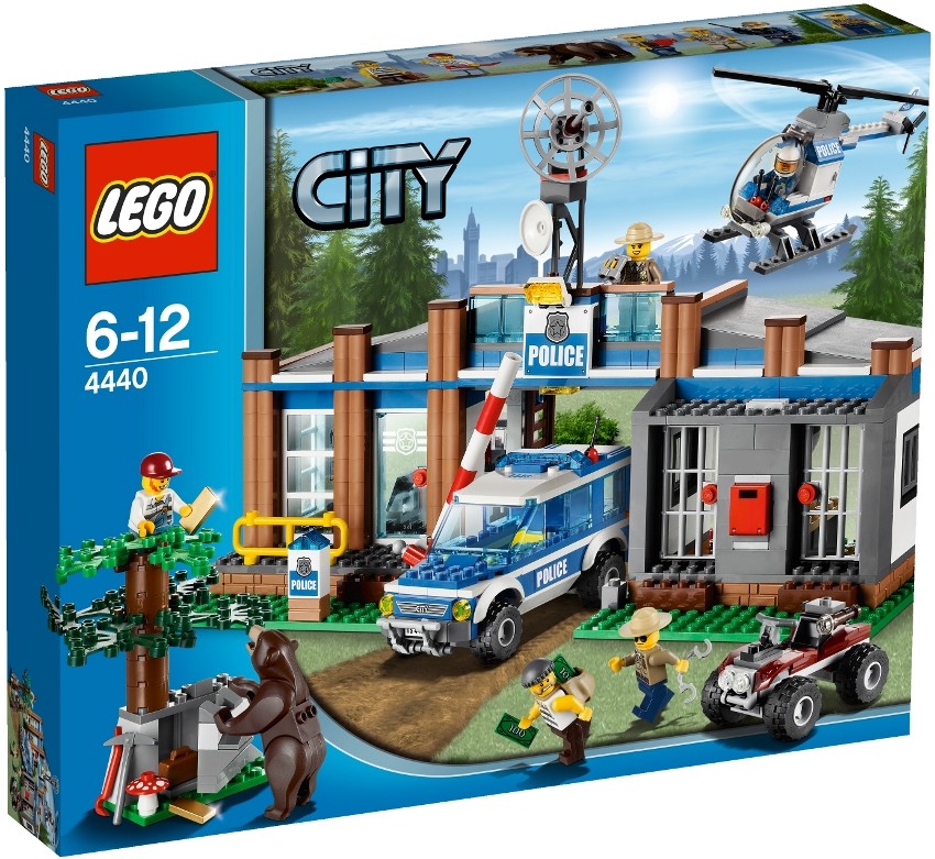 LEGO® City 4440 Policejní stanice v lese od 3 999 Kč - Heureka.cz