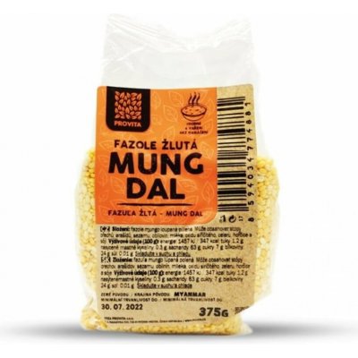 Provita Fazole žlutá Mungo dal 375 g – Hledejceny.cz