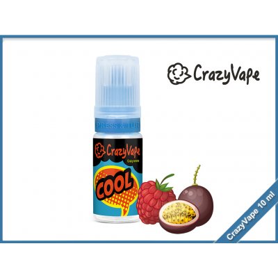 CrazyVape COOL 10 ml – Zbozi.Blesk.cz