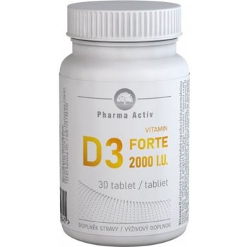 Pharma Activ Vitamin D3 Forte 2000 I.U. 30 tablet