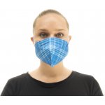 Balerina Zdravotnický Český nanorespirátor FFP2 Denim stripes – Sleviste.cz