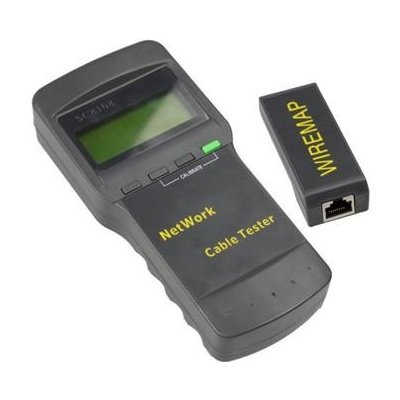 DIGITUS PremiumCord Univerzální tester kabelů s LCD – HobbyKompas.cz