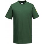 Portwest AS20 Antistatické ESD triko lesní zelená L – Zboží Dáma