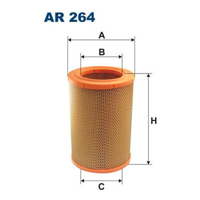 Vzduchový filtr FILTRON AR 264 – Hledejceny.cz